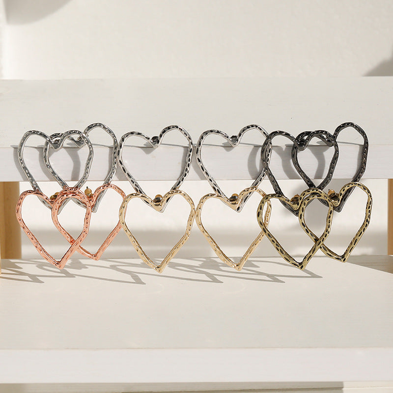 Wholesale Gold Love Earrings ACC-ES-Yuchen004