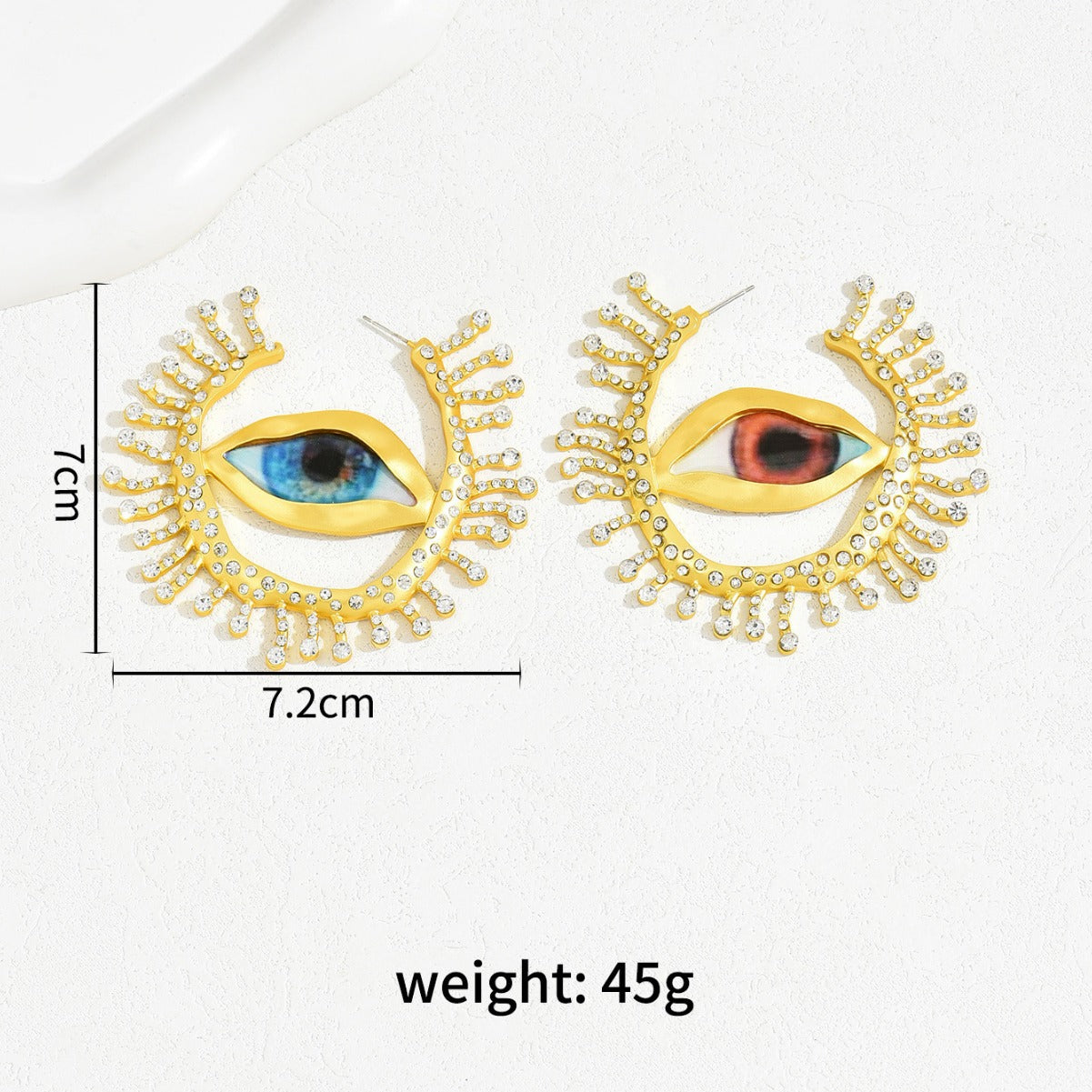 Wholesale Fashion OL Design Earrings Devil's Eye Earrings