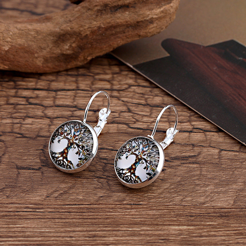 Wholesale Chrysanthemum Tree of Life Turtle Butterfly Earrings