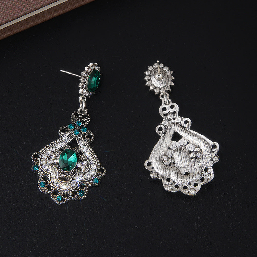 Wholesale European Retro Style Earrings - Diamond-Look Alloy for Party Wear and Gift