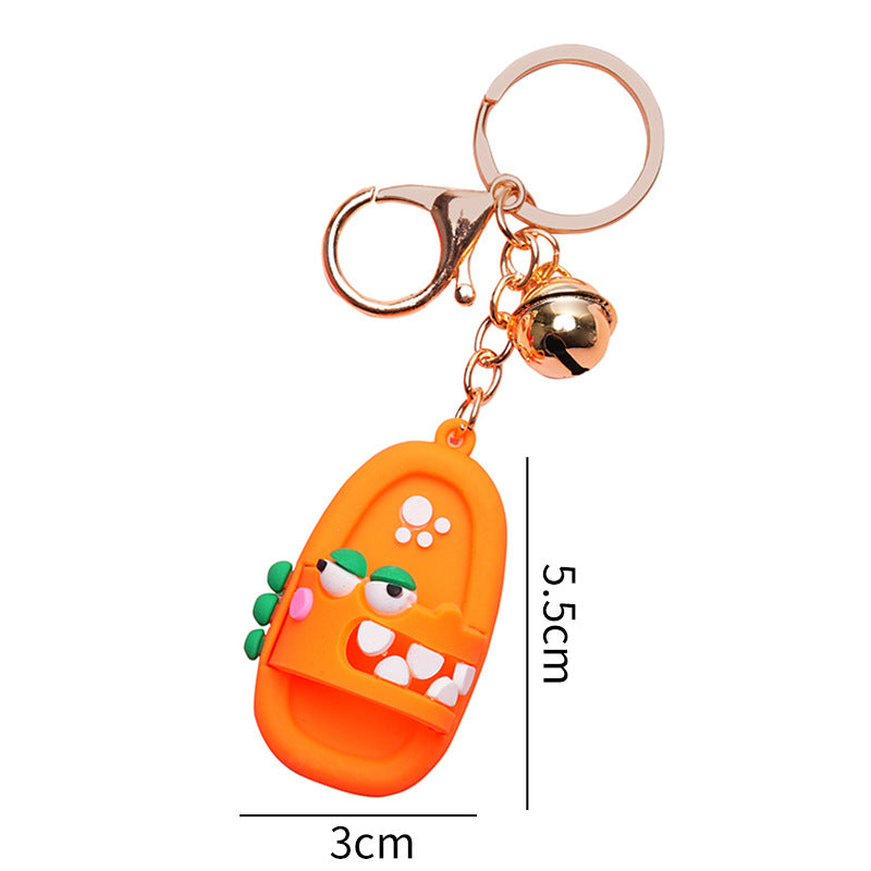 Wholesale Dinosaur duck key chain Animal car keychain