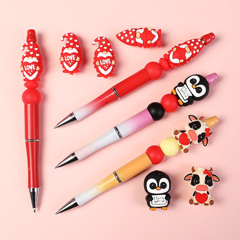 Wholesale 20pcs Valentine' s Day  Focal Beads DIY Bead Accessories