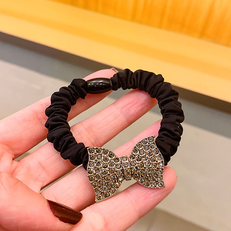 Wholesale Alloy Rhinestone Hair Scrunchies ACC-HS-Huidi026