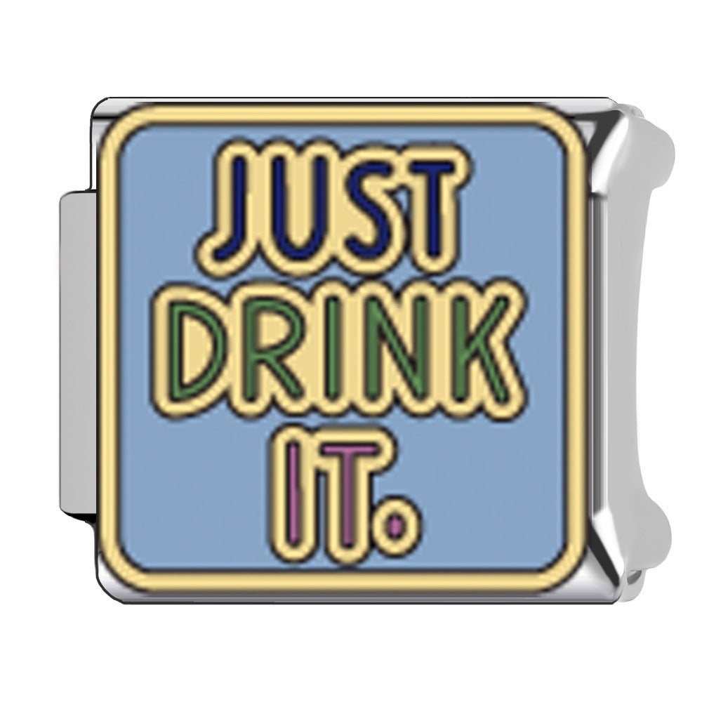 Wholesale Italian Charm Bracelet 9mm DIY Mother' s Day  Creative Stainless Steel Composable Bracelet