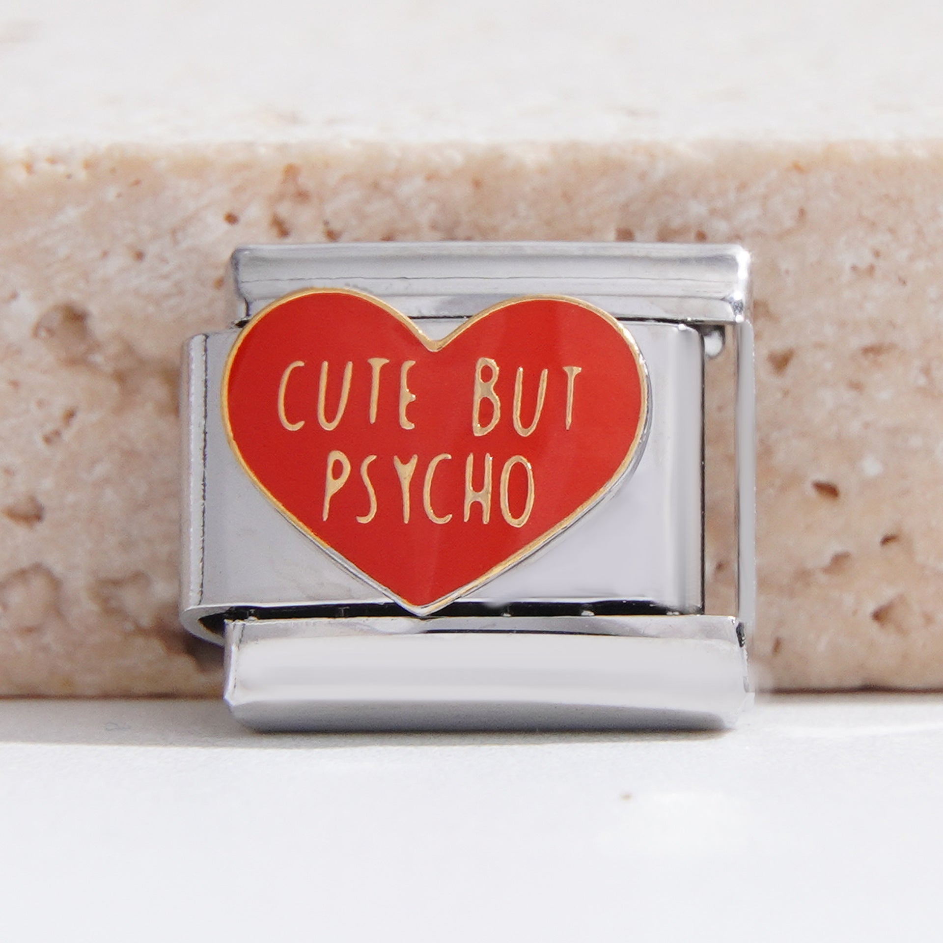 Wholesale Italian Charm Bracelet 9mm DIY Splicing Creative Pattern Stainless Steel Composable Bracelet