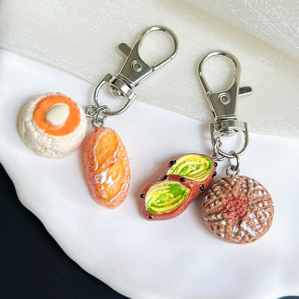 Wholesale Alkaline Bread Keychain