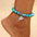 Wholesale Ethnic classic turquoise elephant anklet