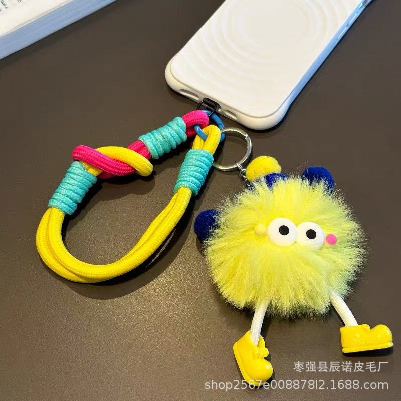 Wholesale Dopamine briquette mobile phone  Keychains