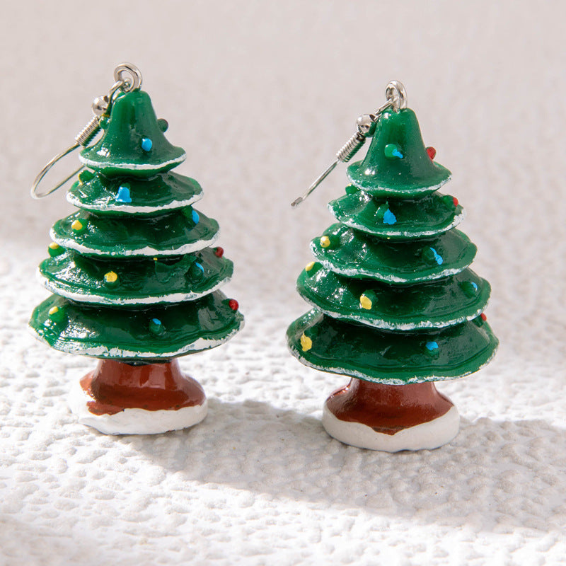 Wholesale Christmas Tree Penguin Earrings Set ACC-ES-YongGe003