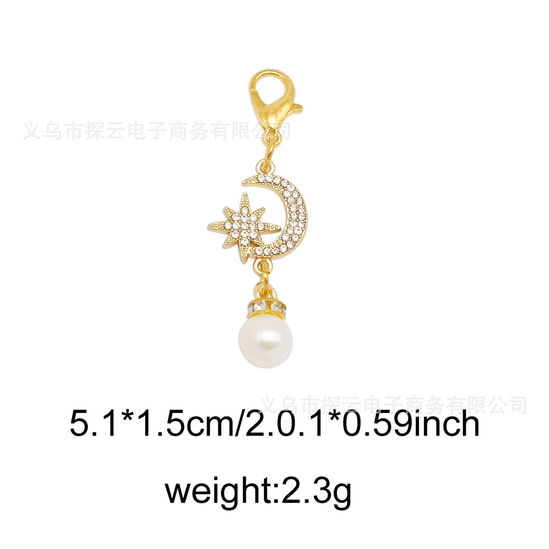 Wholesale Bowknot Heart-Shaped Zircon Diamond   Charms