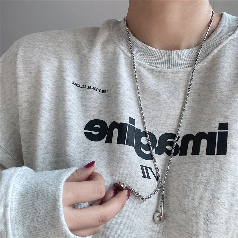 Wholesale Trendy Hip Hop Headphone Pendant Necklace Retro Street Style Alloy Music Jewelry Gift Boutique Resale Accessory
