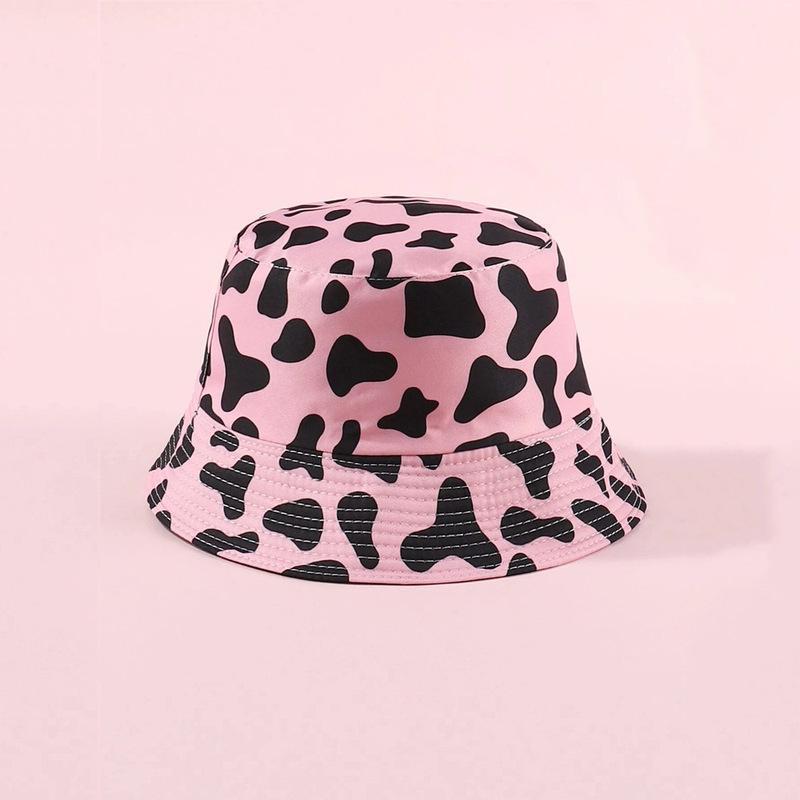 Wholesale Cow Print Double Sided Bucket Hat ACC-HT-DaQi005