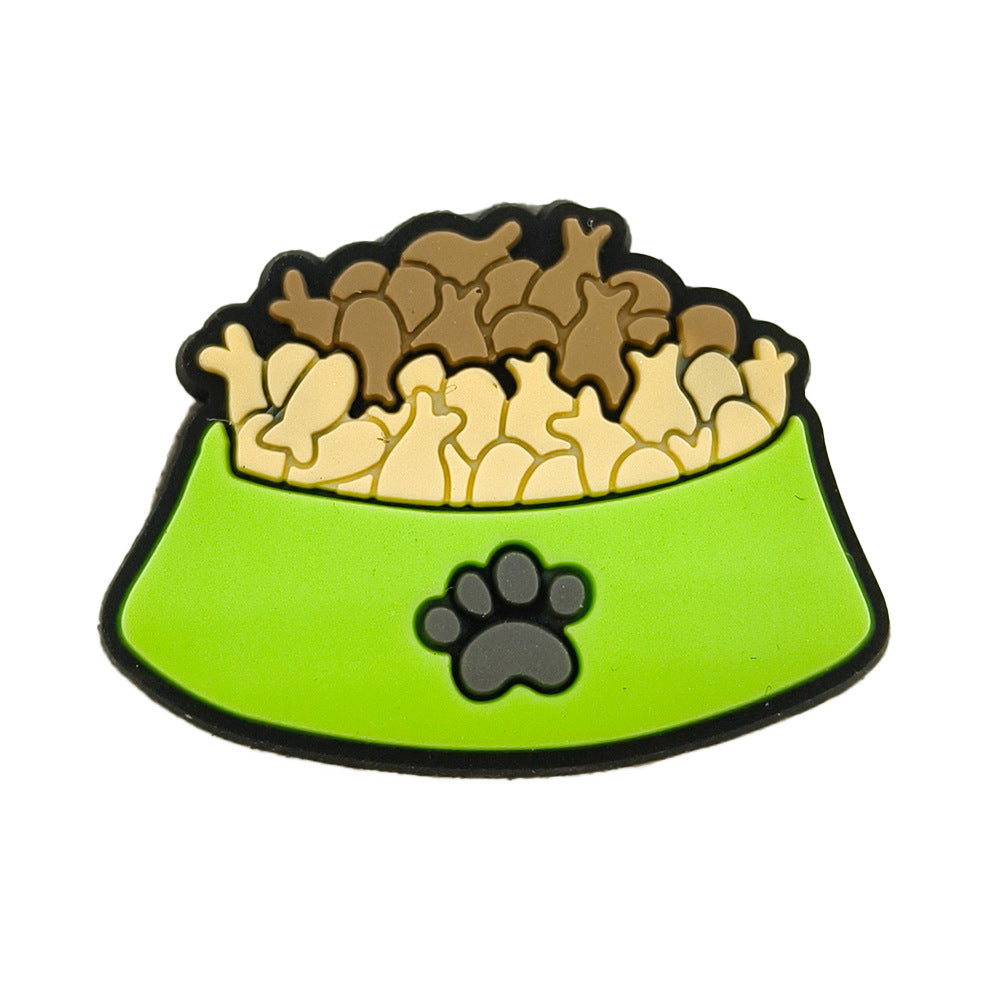 Wholesale Cute cartoon cat pattern hole shoes charms