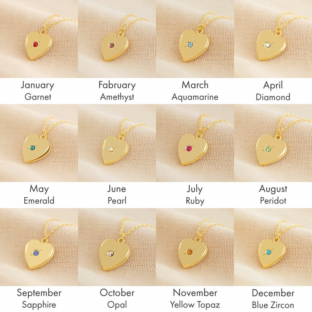 Wholesale December Birthstone Love Opening and Closing Photo Album Mother's Day Valentine Gift Necklace ACC-NE-JP009