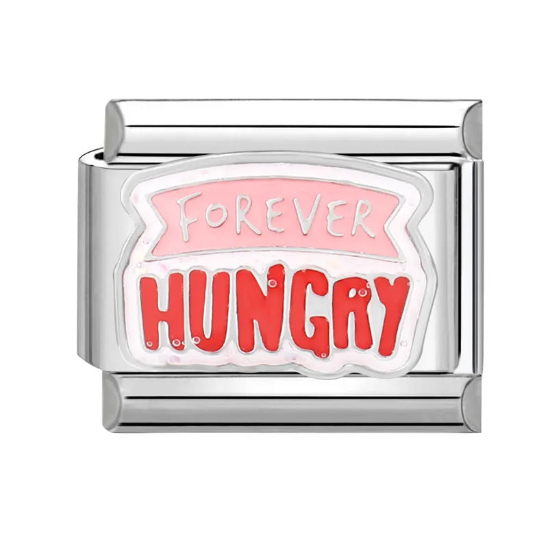 Wholesale Italian Charm Bracelet 9mm DIY Splicing Cute Creative Titanium Steel  Composable Bracelet