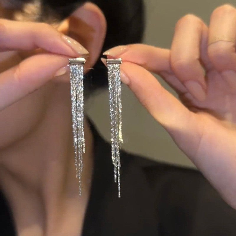 Wholesale matal tassel  earrings