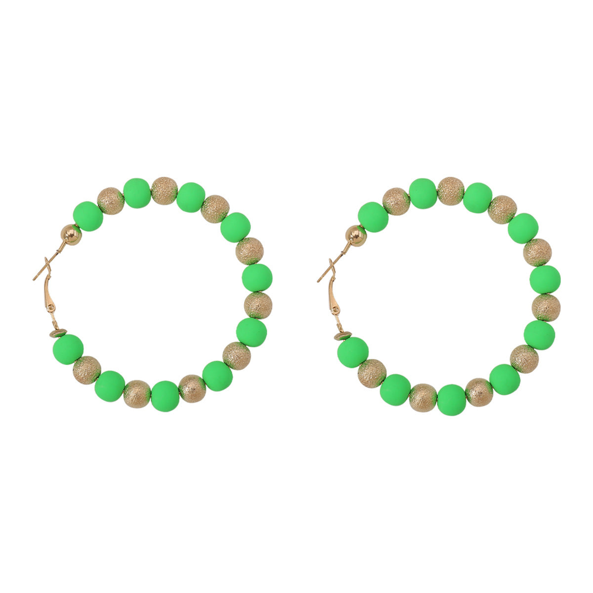 Wholesale Colorful Polymer Clay Beads Earrings ACC-ES-XianDi002