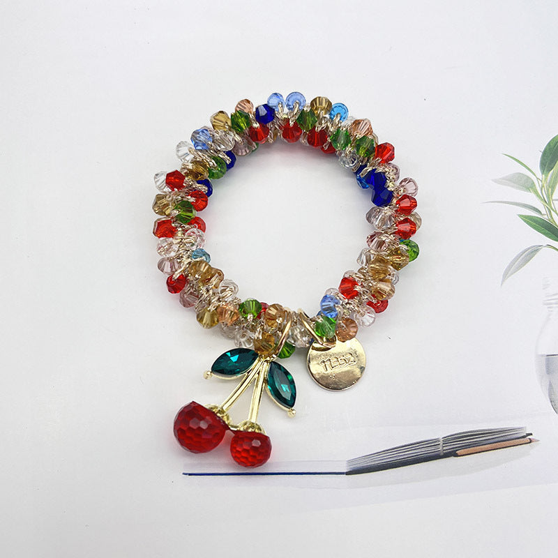 Wholesale Rhinestone Color Crystal Bracelet Dual-purpose  Hair Accessories