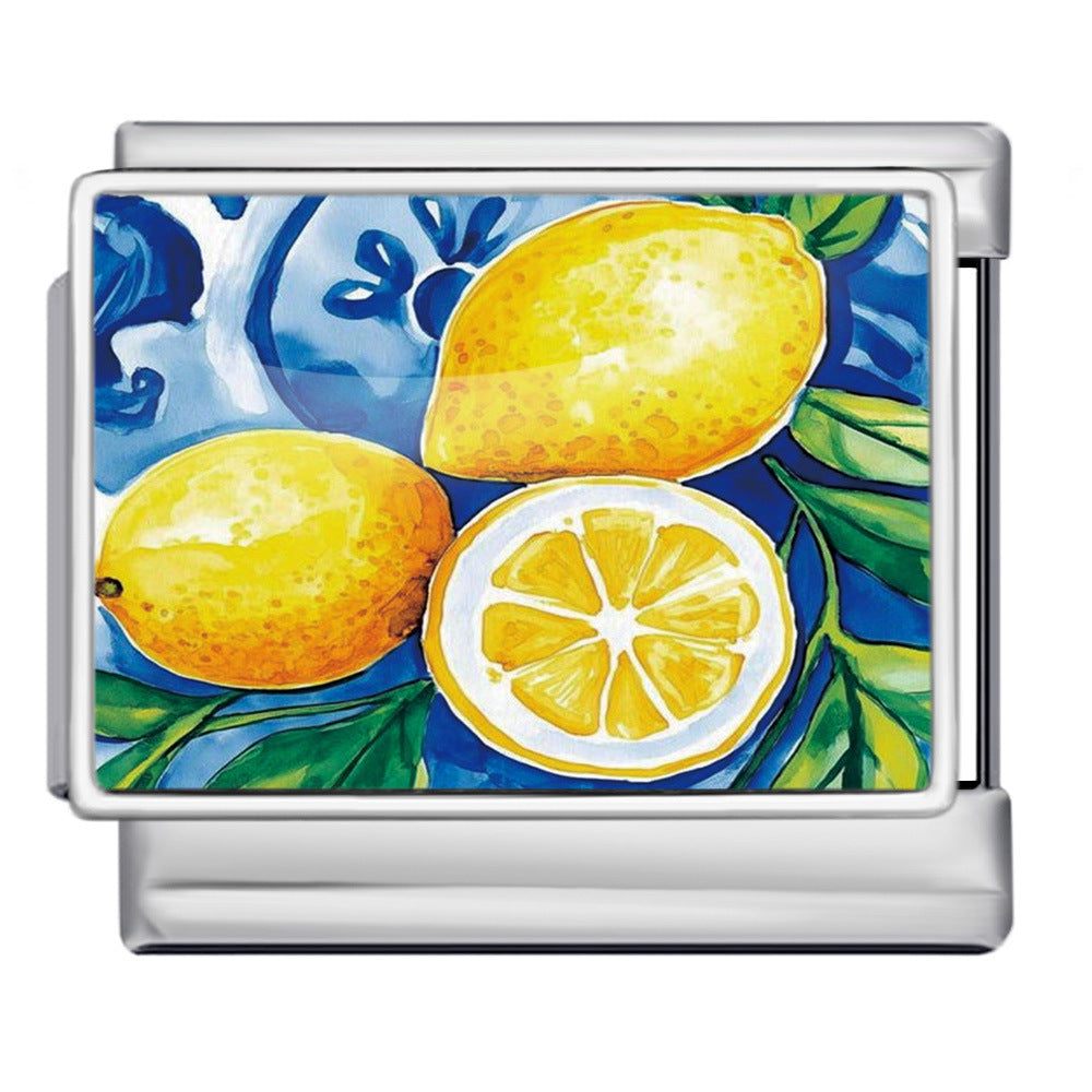 Wholesale  Italian Charm Bracelet 9mm DIY elastic personalized  Creative Stainless Steel Composable Bracelet