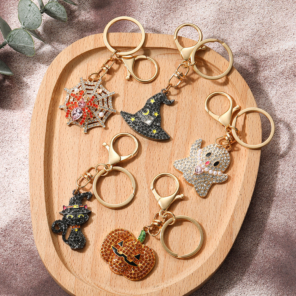 Wholesale Full Rhinestone  Keychain Fashion Decorative Accessory for Car Keys or Bag