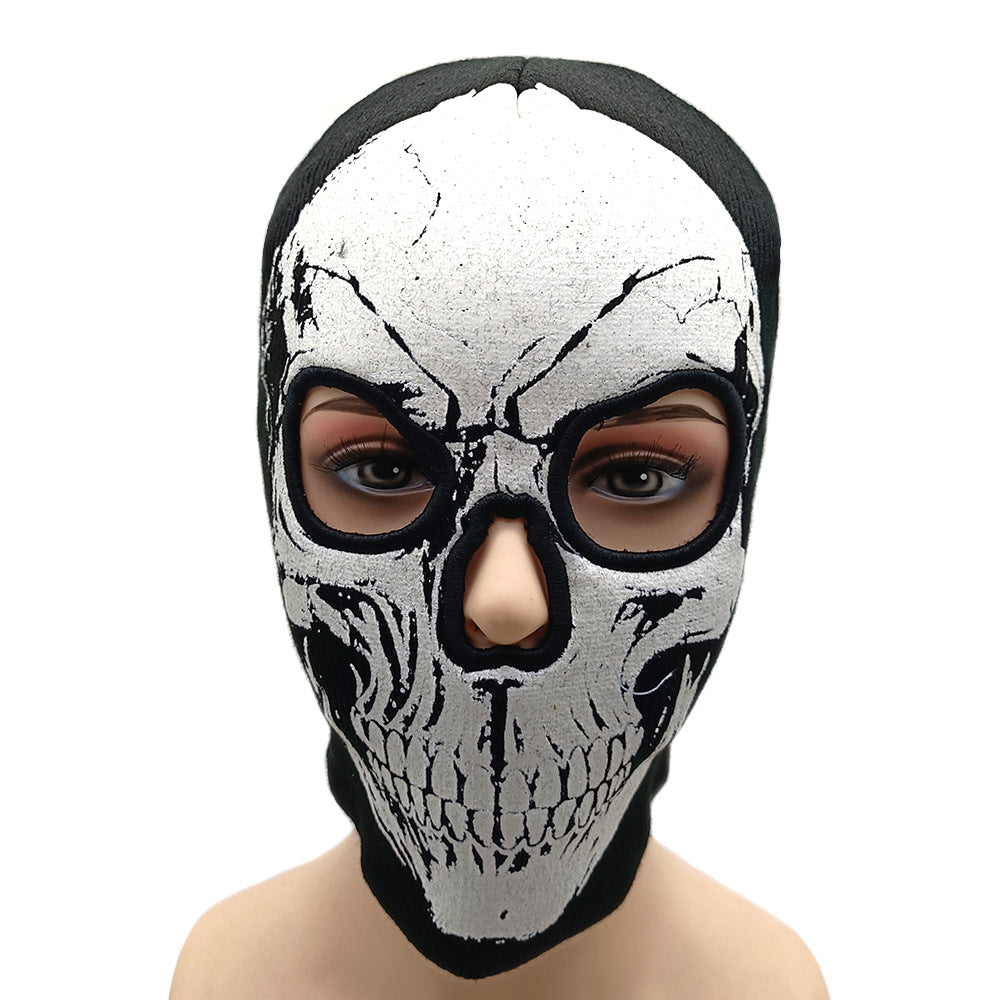 Wholesale  Skull Printed Wool Hat Winter Warm  Hat