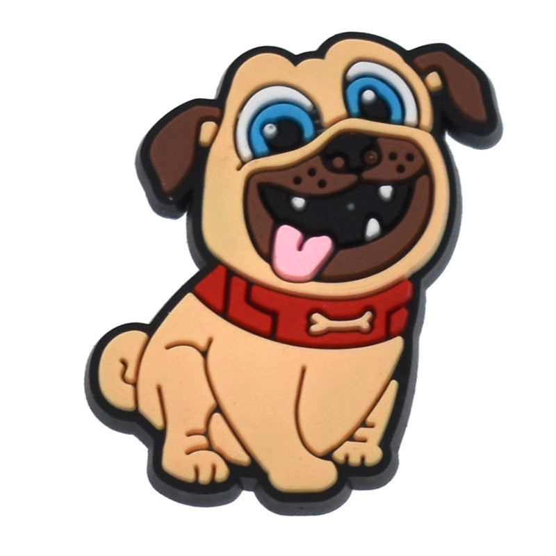 Wholesale Random 100pcs Cartoon Dog Series Shoes Accessories Shoes Charms