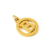 Wholesale Hollow letter Diy 26 English letter pendant
