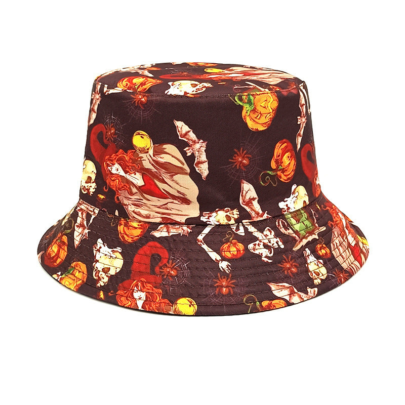 Wholesale  new pumpkin skull Bucket Hat