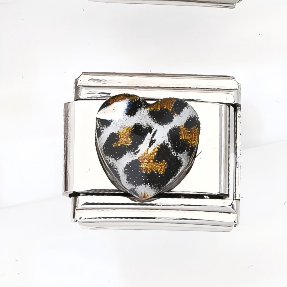 Wholesale 10pcs Italian Charm Bracelet 9mm DIY Splicing Butterfly Heart Stainless Steel Composable Bracelet