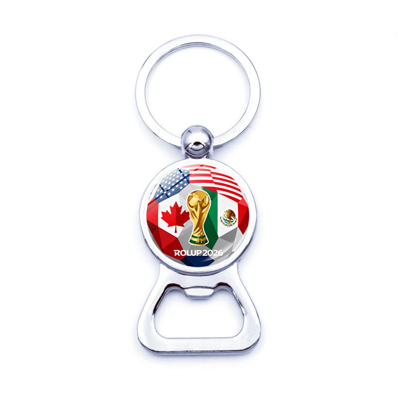 Wholesale 2026 FIFA World Cup Bottle Opener Keychain