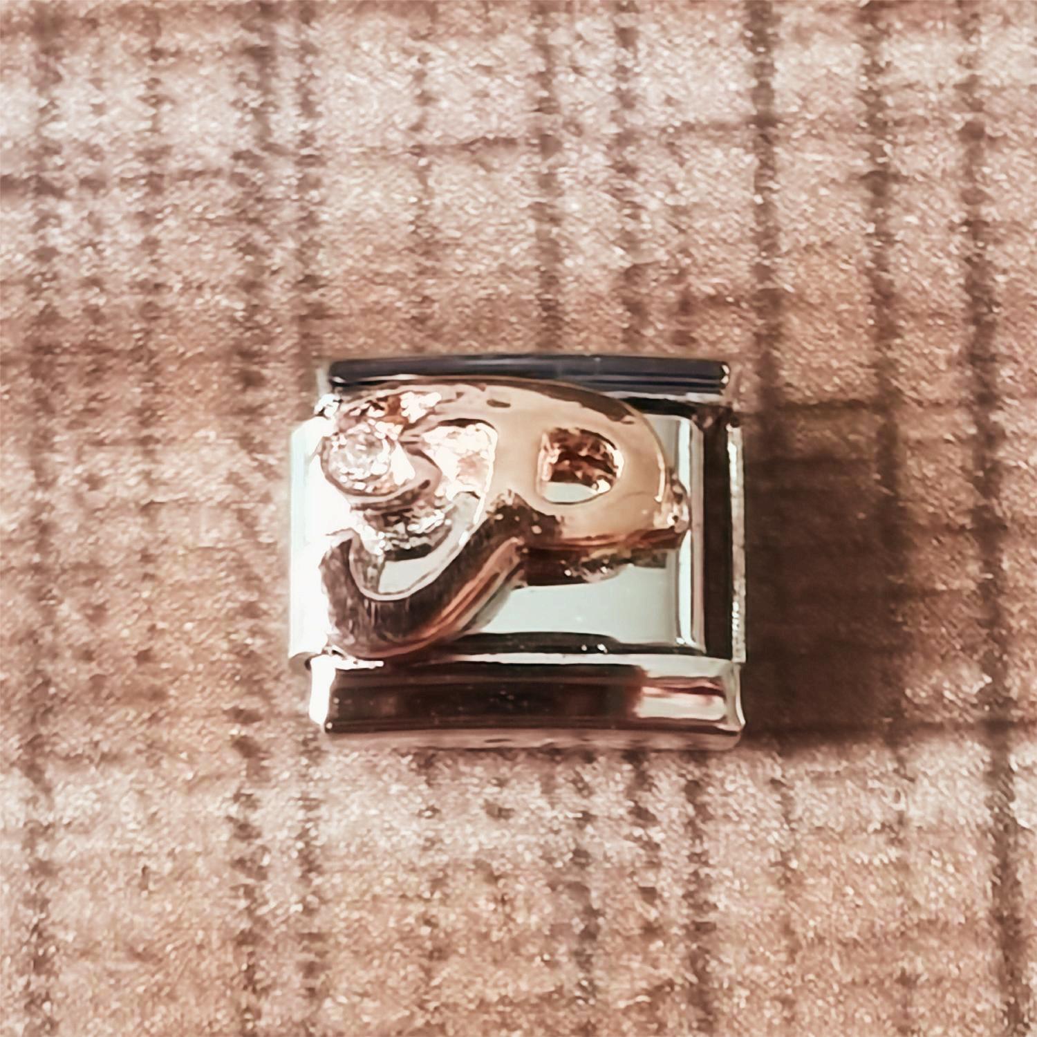 Wholesale Italian Charm Bracelet 9mm DIY Splicing Removable Stainless Steel Letter Composable Bracelet ACC-BT-XY067