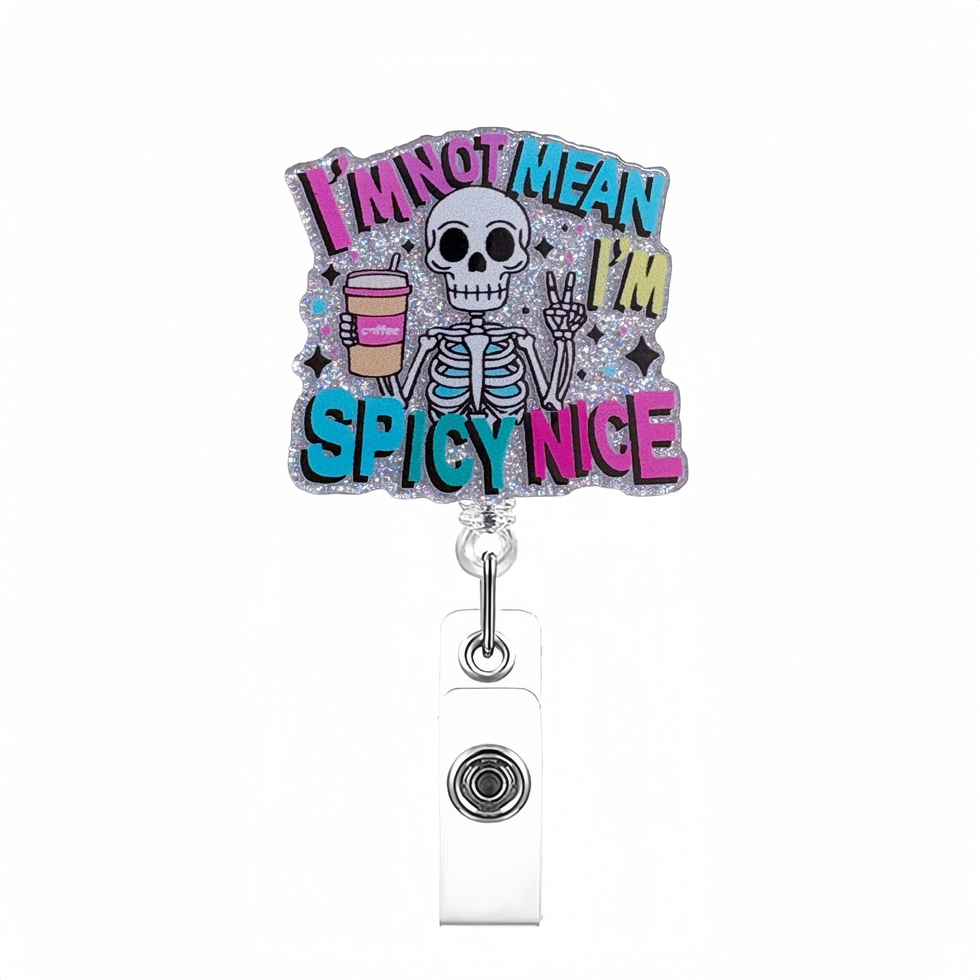 Wholesale automatic spring-loaded telescopic Badge Reels