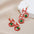 Wholesale Christmas elements Santa Claus earrings