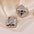 Wholesale Retro trend INS new 304 stainless steel waterproof square diamond earrings