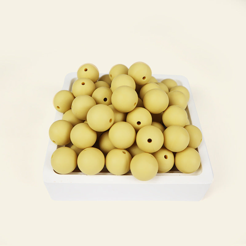 Wholesale 100pcs 15mm Silicone Ball DIY for Beadable ACC-BDS-JIaHao004