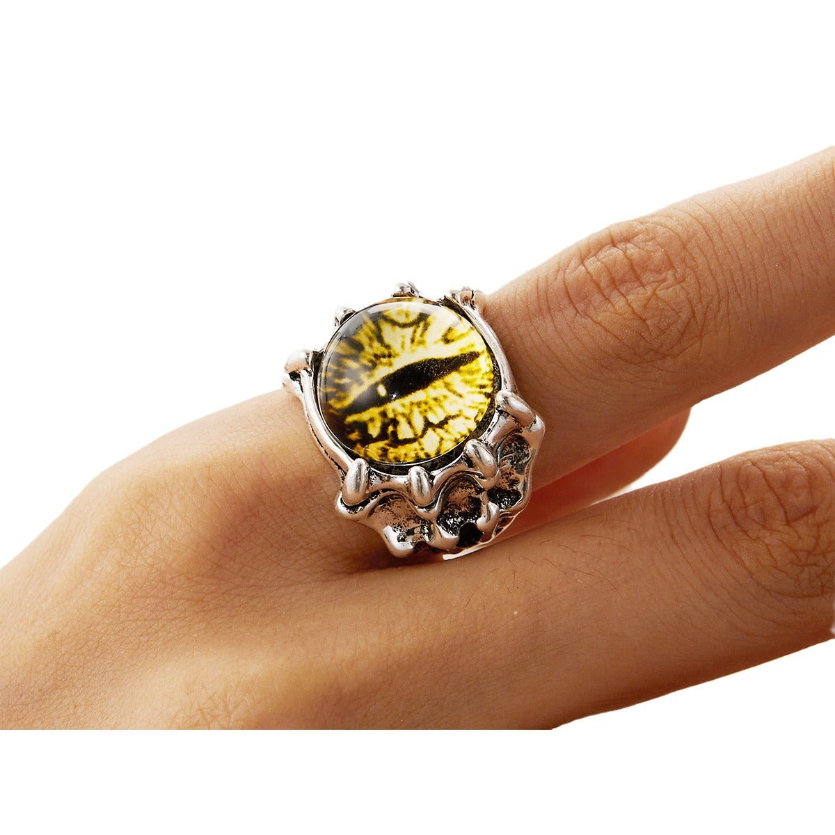 Wholesale Demon Claw Demon Eye Blue Ring