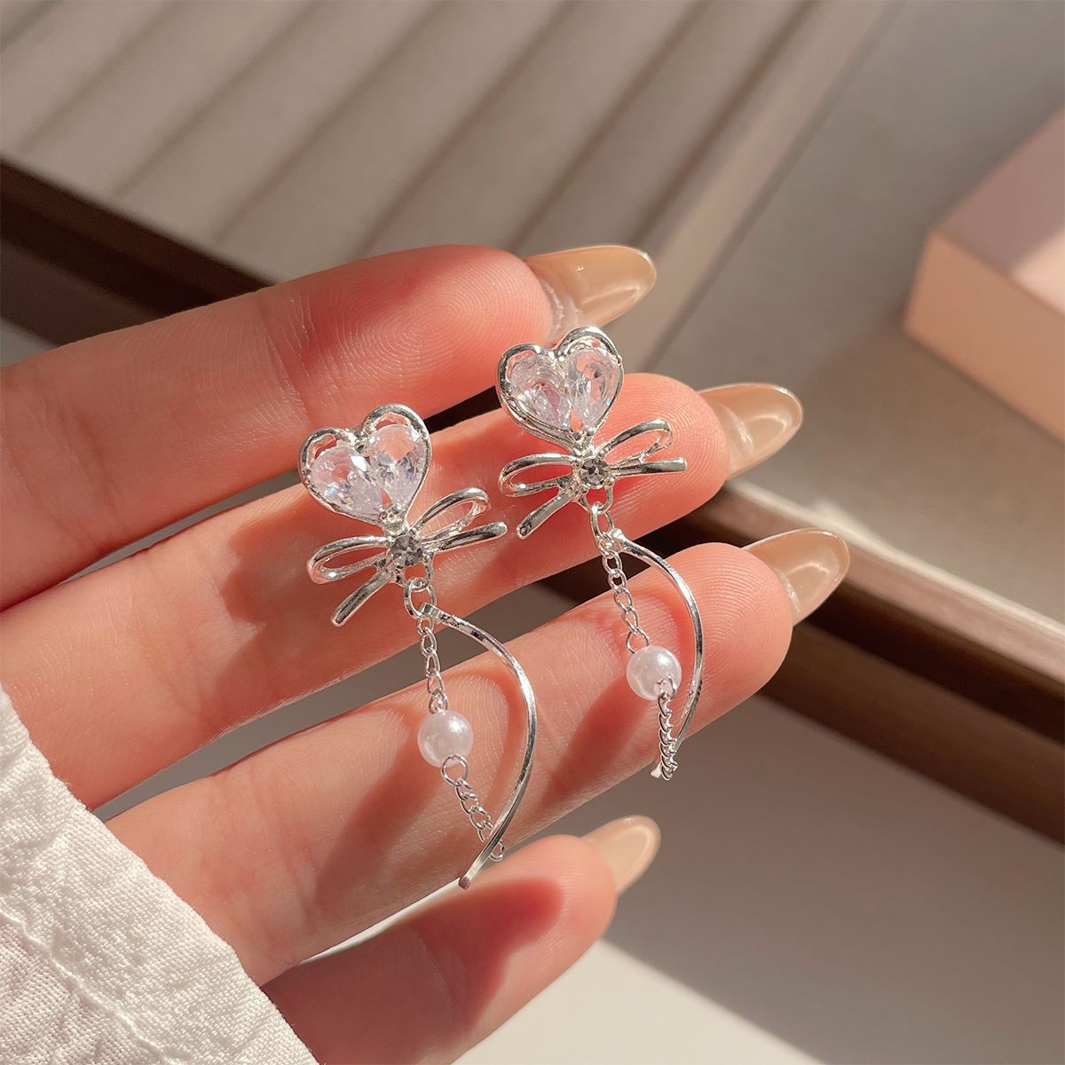 Wholesale Bow Earrings Simple Earrings Exquisite Earrings ACC-ES-SenWai001