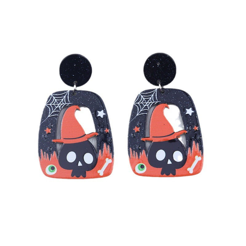 Wholesale Square and Round Hollow Earrings