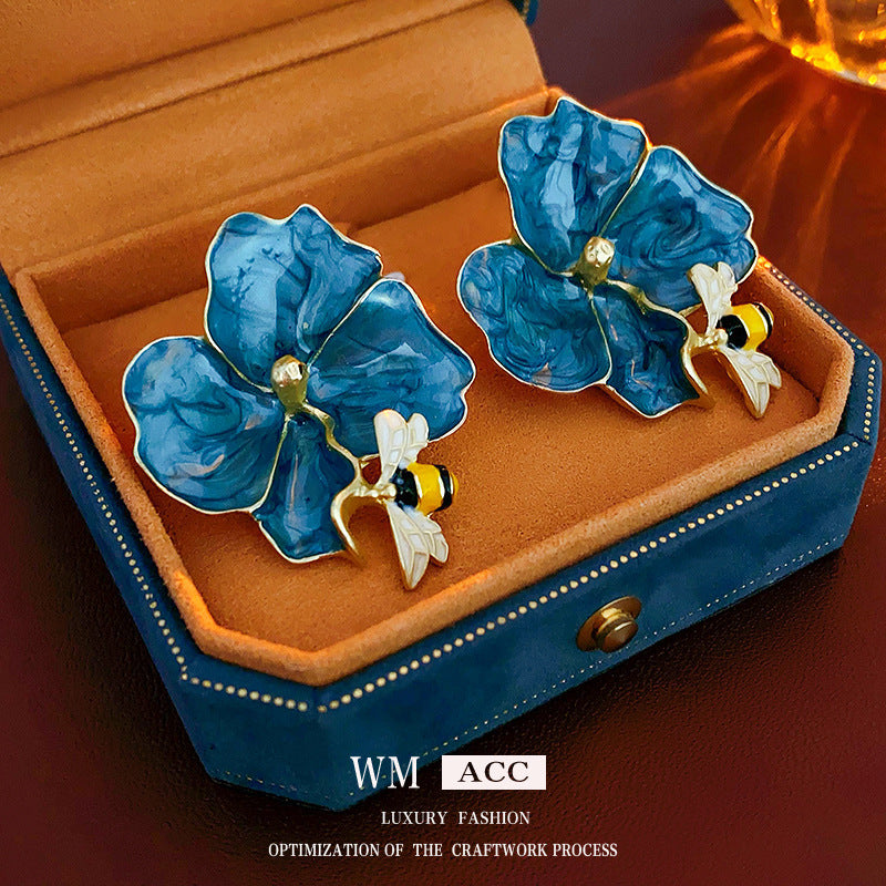 Wholesale Second-hand Vintage Earrings Fashionable and Versatile ACC-ES-Weim002