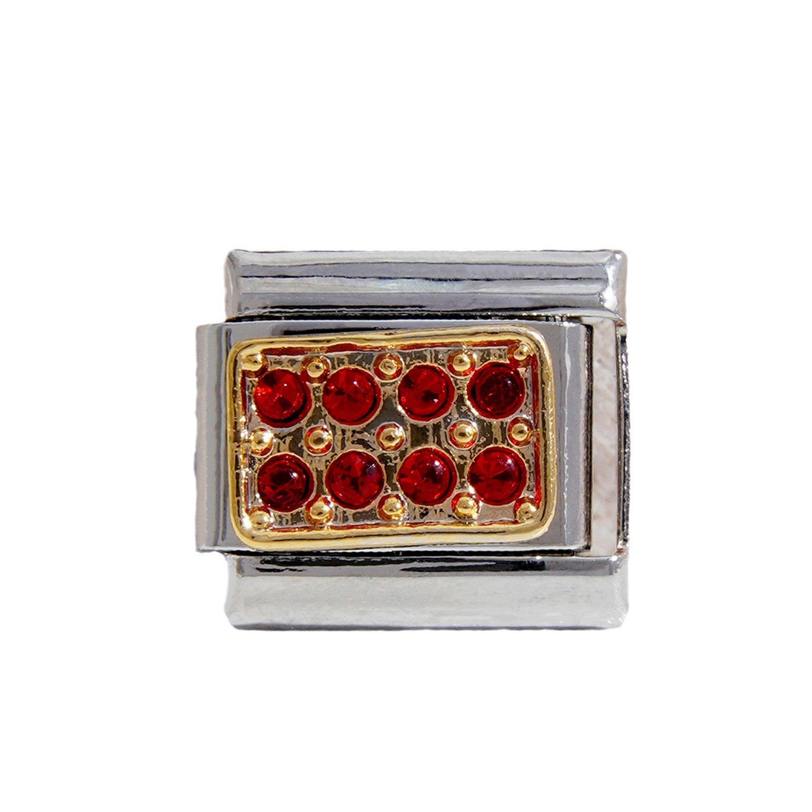 Wholesale  Italian Charm Bracelet 9mm DIY Splicing Points Stainless Steel Composable Bracelet