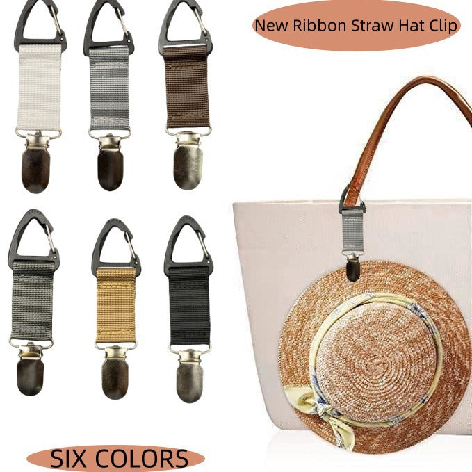 Wholesale Travel Hat Clip Outdoor Backpack Luggage Storage Clip Multipurpose Straw Hat ACC-HP-BangNi005