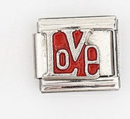 Wholesale Stainless Steel Italian Charm Bracelet Love Letter DIY Elastic Band Unisex Everyday Jewelry Accessory