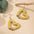Wholesale School season back to school season love yellow pencil wooden earrings