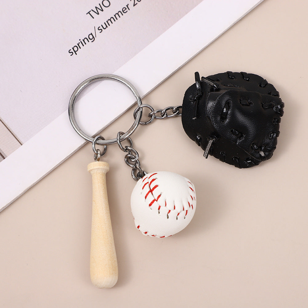 Wholesale  Creative Baseball Keychain