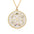 Wholesale color zircon clavicle chain drop oil enamel eye pendant necklace