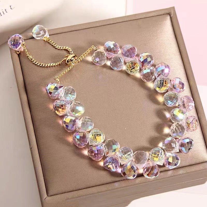Wholesale Colorful crystal bracelet