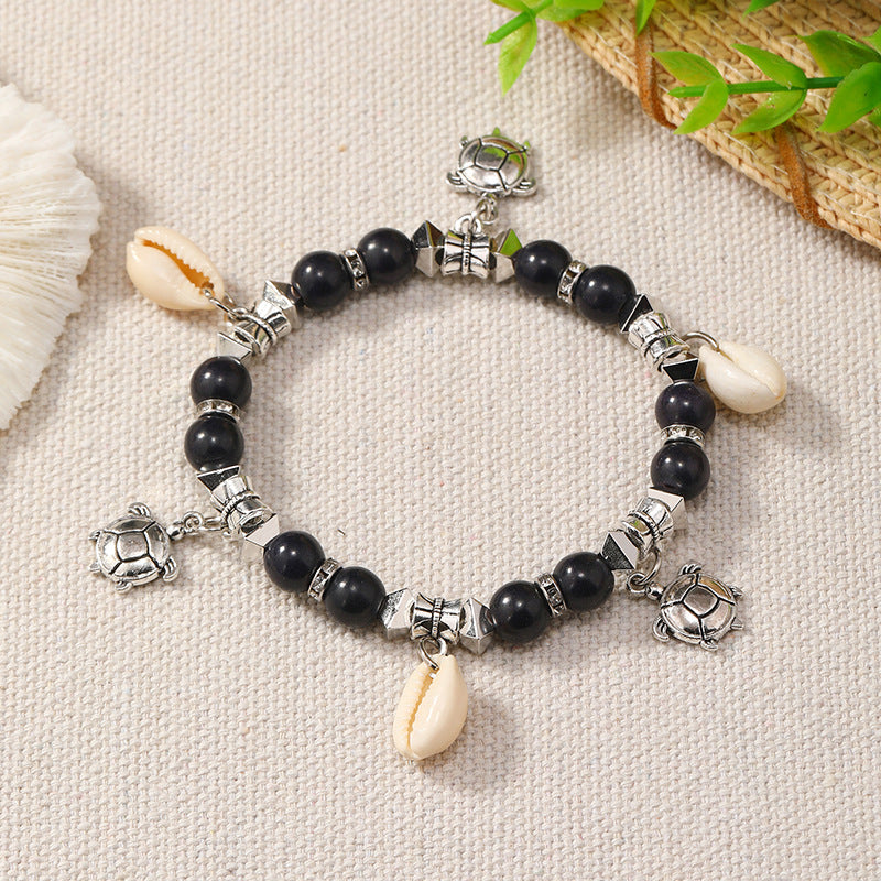 Wholesale Bohemian Ocean Style Colorful Seashell Bracelet