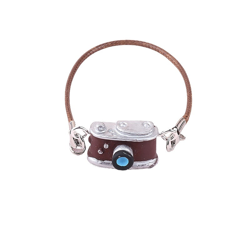 Wholesale Cute cartoon mini retro camera doll accessory