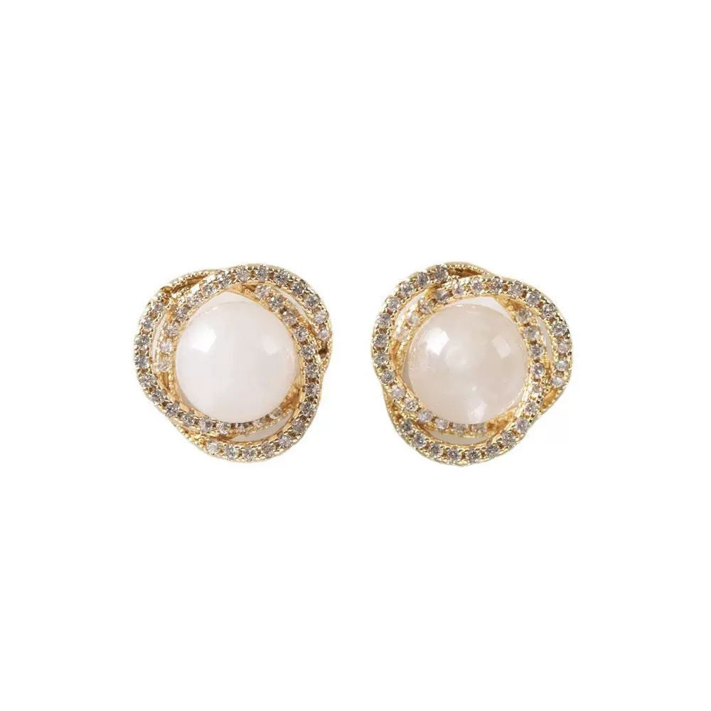 Wholesale Cat's Eye Pearl Earrings