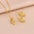 Wholesale  Titanium Steel micro inlaid zircon note necklace earrings suit